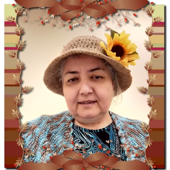 Sunflower hat juteππEND OF SUMMER SALEππποΈβ - Picture 5 of 7